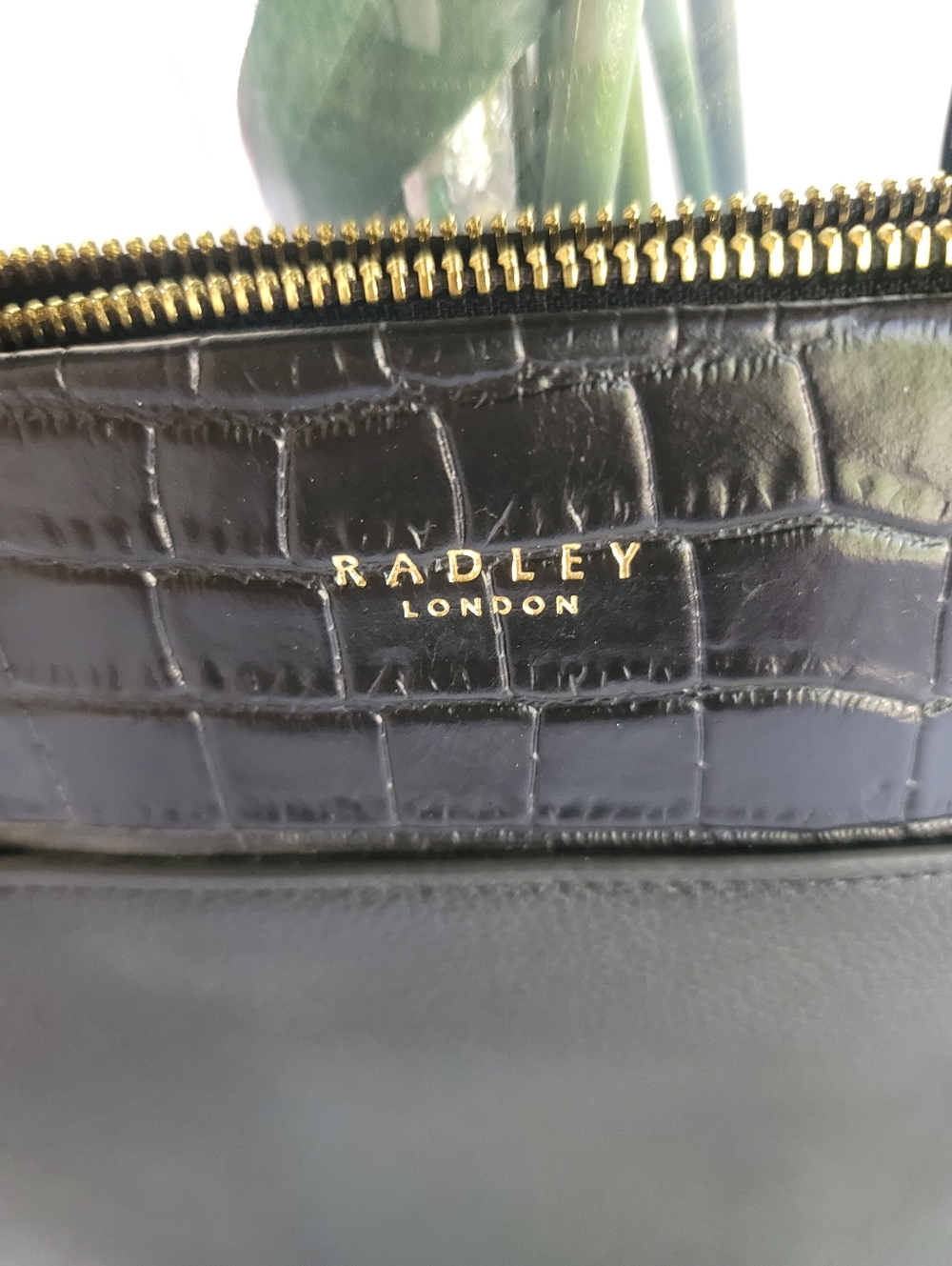 Radley London Black Leather Tote Bag - Picture 6 of 11